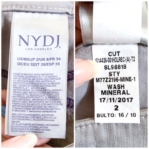 NYDJ Skinny Ankle Jeans Release Hem - Picture 8 of 8